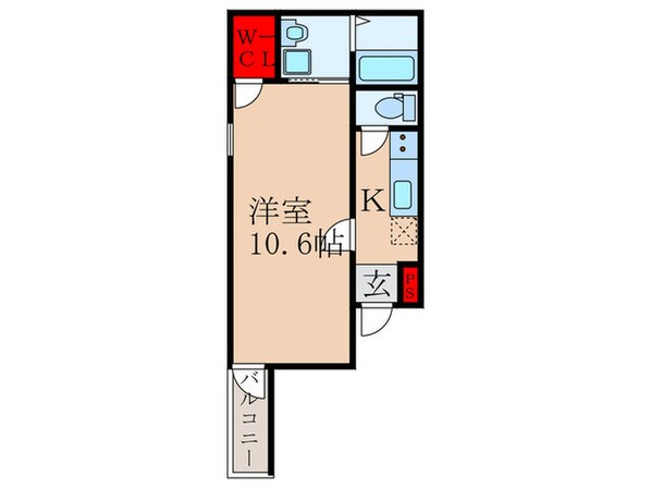 フジパレス淡路北の物件間取画像